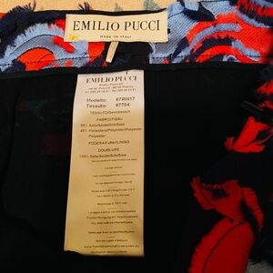 Pucci skirt silk Sz 8